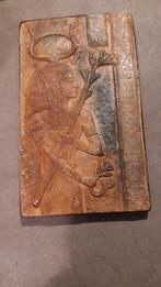 Bas reliëf met Egyptische afbeelding, Antiek en Kunst, Ophalen