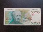 5000 francs Gezelle Demanet-Godeaux!!, Postzegels en Munten, Los biljet, Ophalen of Verzenden
