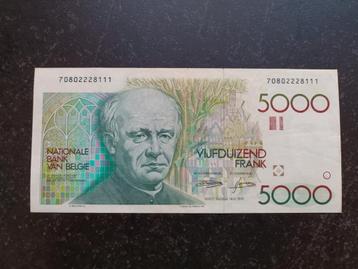 5000 francs Gezelle Demanet-Godeaux!!