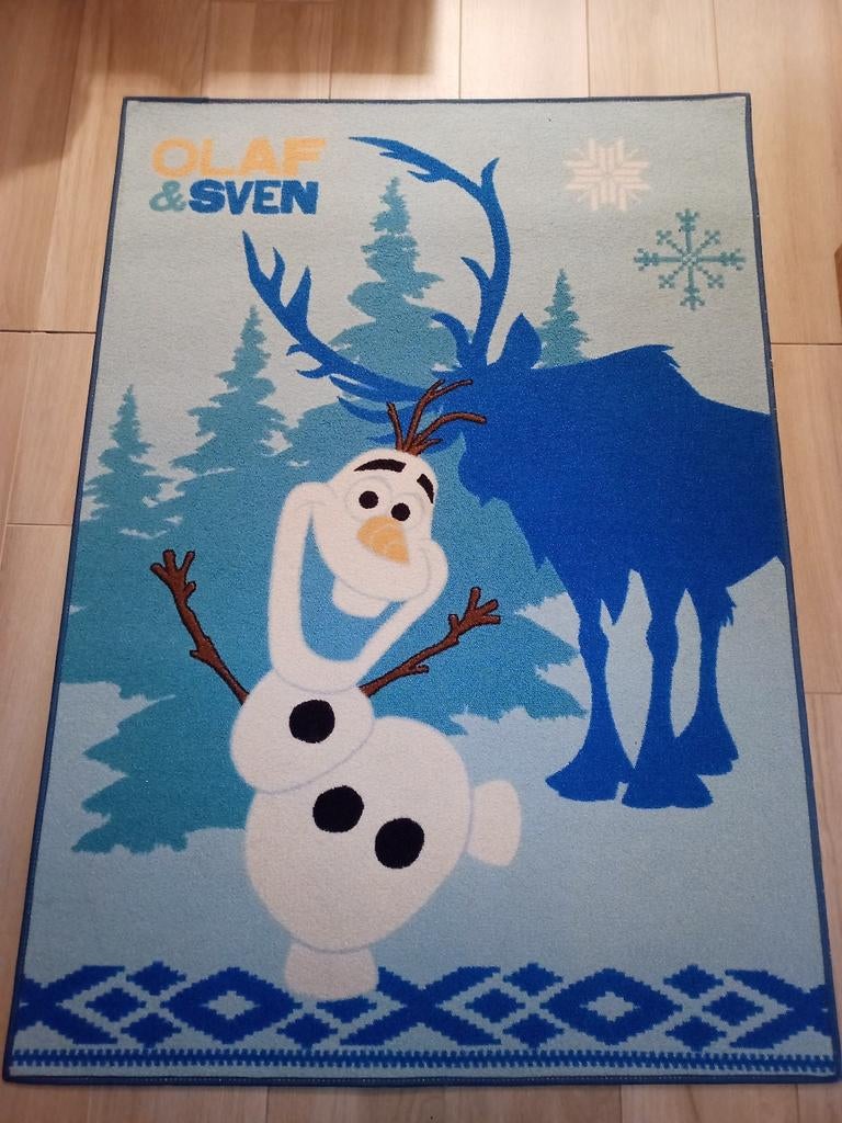 Mat Olaf en Sven 130 x 95 cm, Ophalen, Zo goed als nieuw