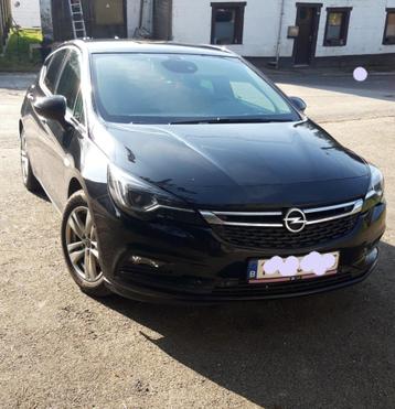 Opel astra k 1.6cdti 2017 136pk volledige optie, Auto's, 1300 kg, 4 cilinders, Zwart, Leder