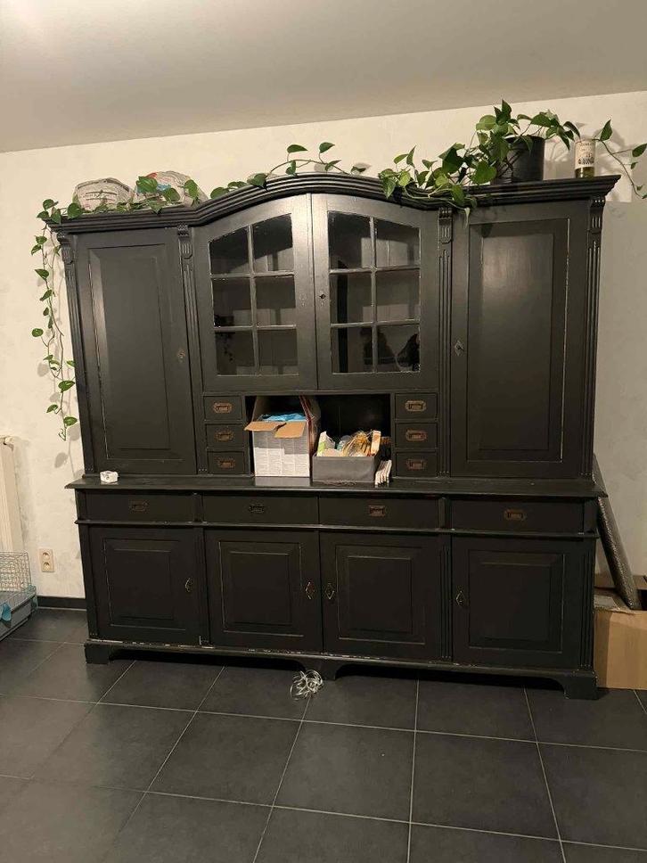 Buffetkast, Maison & Meubles, Armoires | Buffets, Utilisé, 200 cm ou plus, 200 cm ou plus, 50 à 75 cm, Avec porte(s), Avec tablette(s)