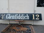 Glenfiddich whisky reclamebord, mancave, wunderkammer, Ophalen, Gebruikt