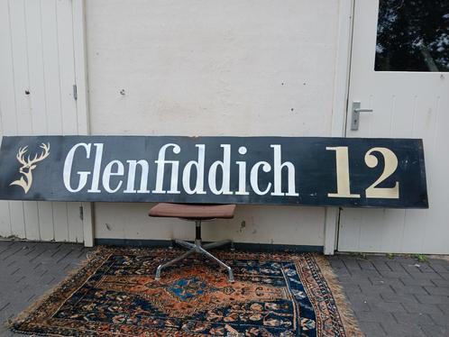 Glenfiddich whisky reclamebord, mancave, wunderkammer, Verzamelen, Merken en Reclamevoorwerpen, Gebruikt, Ophalen
