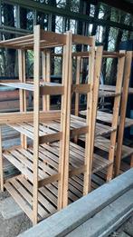 Houten rekken grenen, Huis en Inrichting, Ophalen, Gebruikt