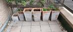 Pots fleurs balcon / patio, Tuin en Terras, Ophalen, Gebruikt, Terracotta