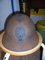 oude Belgische helm - zonder tekens, Verzamelen, Ophalen of Verzenden