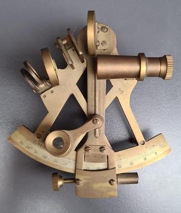 H. G. Blair Co Cardiff sextant, koperen sextant beschikbaar voor biedingen