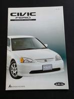 Brochure Honda Civic Ferio Japanse Prijslijst, Ophalen of Verzenden, Honda
