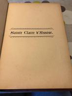 Sainte Claire d'Assise par Mgr Ricard *éd illustrée* *1895*, Antiek en Kunst, Ophalen of Verzenden, Mgr Ricard