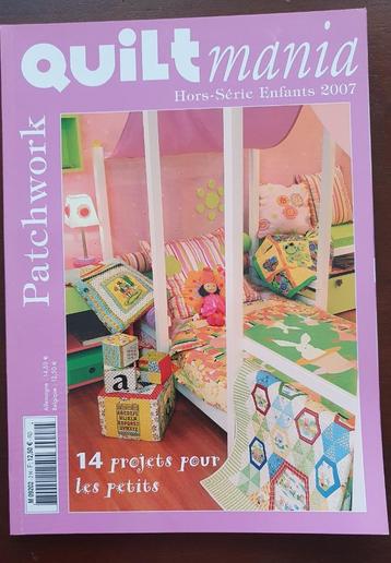 Quiltmania – patchwork kinderen 2007 – perfecte staat beschikbaar voor biedingen