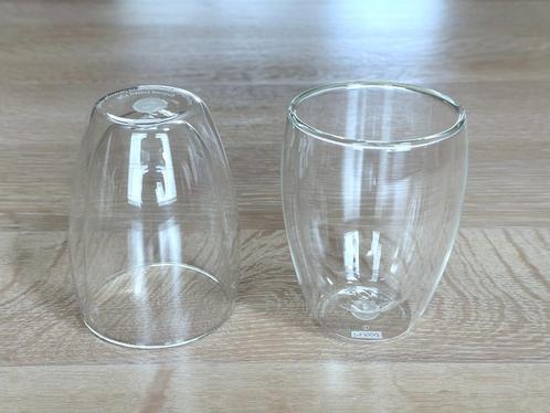 9 x Bodum Pavina dubbelwandige glazen / 35 cl / Warm en koud, Verzamelen, Glas en Drinkglazen, Zo goed als nieuw, Overige typen