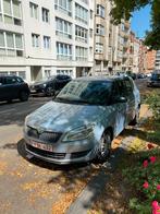 Skoda Fabia 2010, Auto's, Voorwielaandrijving, Euro 5, Stof, Zwart
