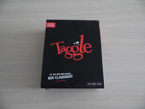 TAGGLE    LE JEU DES RÉPLIQUES QUI CLAQUENT, Hobby en Vrije tijd, Gezelschapsspellen | Bordspellen, Zo goed als nieuw, Een of twee spelers