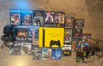 PS2, Consoles de jeu & Jeux vidéo, Comme neuf, Noir, Avec jeux, Avec 2 manettes