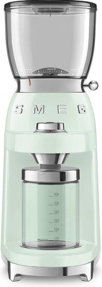 SMEG Elektrische koffiemolen muntgroen NIEUW beschikbaar voor biedingen