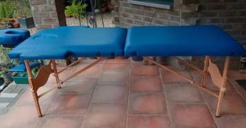 Professionele Massagetafel BLAUW beschikbaar voor biedingen