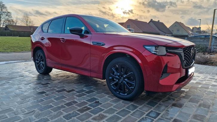 Full option Mazda CX-60 PHEV 3j garantie, Auto's, Mazda, Particulier, CX-60, 360° camera, 4x4, ABS, Achteruitrijcamera, Adaptieve lichten