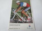 wielerkaart 1991 team banesto armand  de las  cuevas, Verzenden, Gebruikt