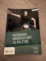 Autonoom handelen met de rolstoel Ergotherapie, Boeken, Ophalen, Zo goed als nieuw
