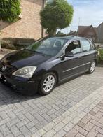 HONDA CIVIC 5DR BENZINE (GEEN KEURING!), Auto's, Stof, Zwart, Zwart, Handgeschakeld