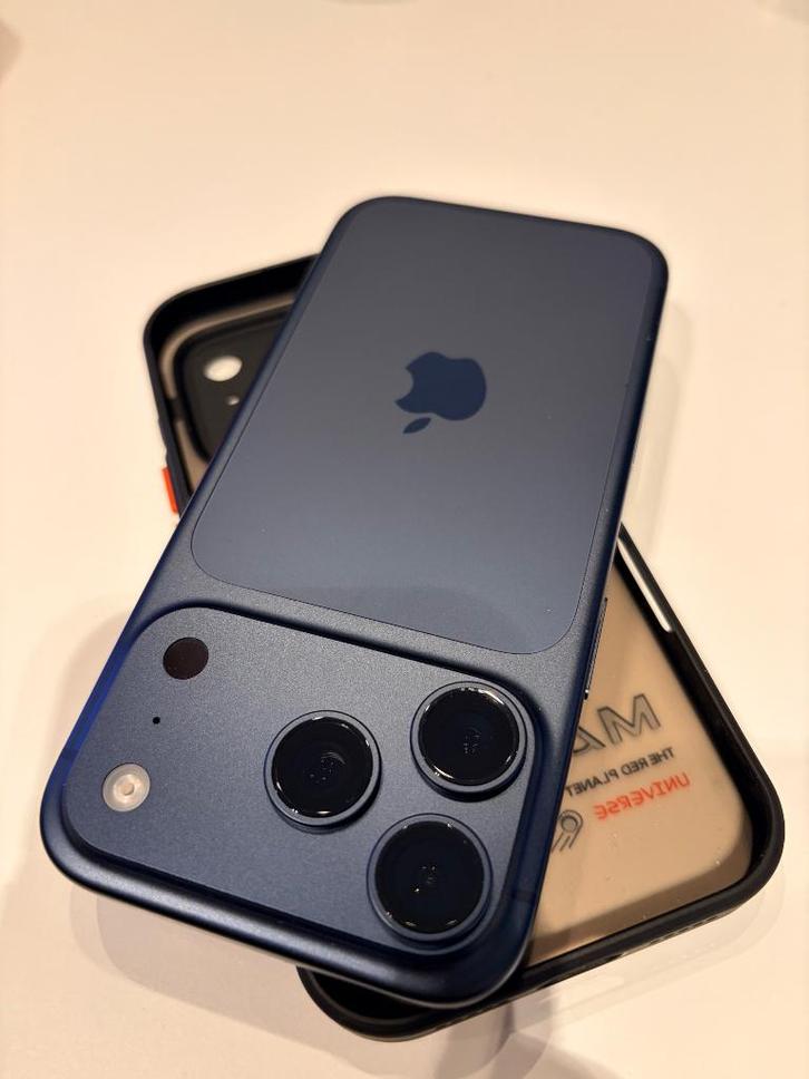 iPhone 17 pro blauw 1 jaar, Telecommunicatie, Mobiele telefoons | Apple iPhone, Nieuw, 1 TB, Blauw, Ophalen