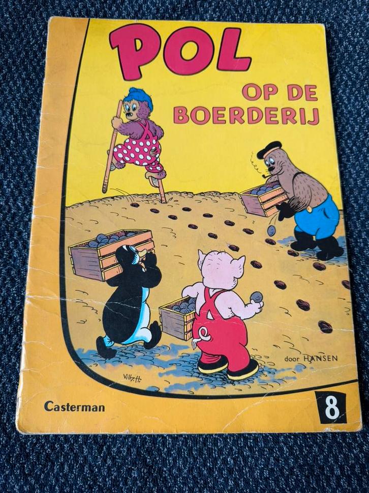 Vintage stripverhalen Pol — (1960 - 1996), Boeken, Stripverhalen, Zo goed als nieuw, Ophalen