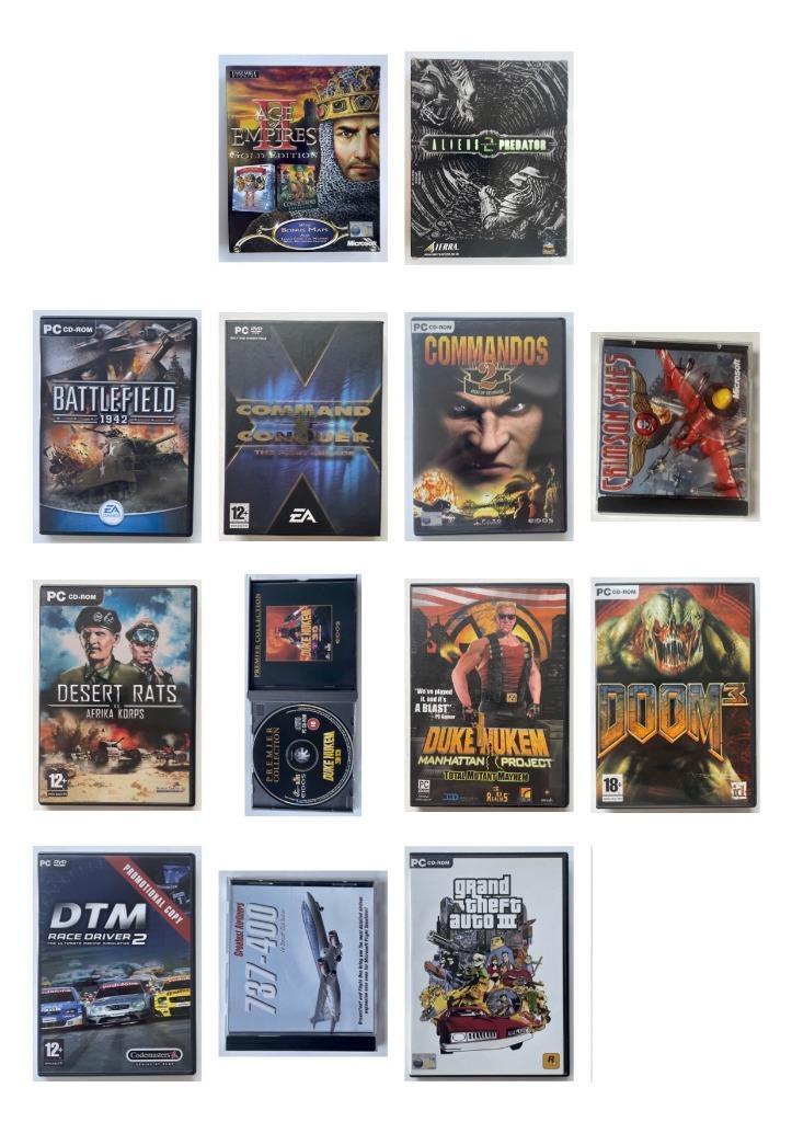 PC games collectie, Games en Spelcomputers, Games | Pc, Zo goed als nieuw, Ophalen