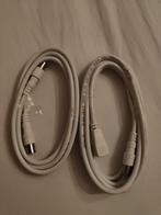 Valueline coax antennekabel, Ophalen of Verzenden, Nieuw, Minder dan 2 meter, Coaxiale kabel