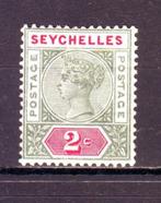 Postzegels Engelse kolonies Seychellen / Hong Kong, Ophalen of Verzenden, Gestempeld