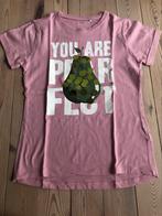 Roze t-shirt, Name it, maat 146-152, Name it, Meisje, Ophalen of Verzenden, Zo goed als nieuw