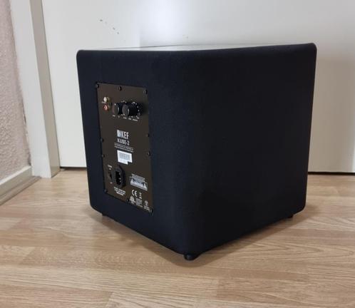 KEF Kube 2 subwoofer, Audio, Tv en Foto, Luidsprekerboxen, Zo goed als nieuw, Subwoofer, 120 watt of meer, Overige merken, Ophalen of Verzenden