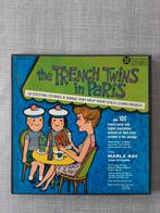 The French Twins in Paris lp educatief 1962 compleet USA, Cd's en Dvd's, Gebruikt, Ophalen of Verzenden, 12 inch
