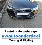 Maxton Design Spoiler Skirts Splitter Geschikt Voor Audi A4, Auto diversen, Tuning en Styling, Verzenden