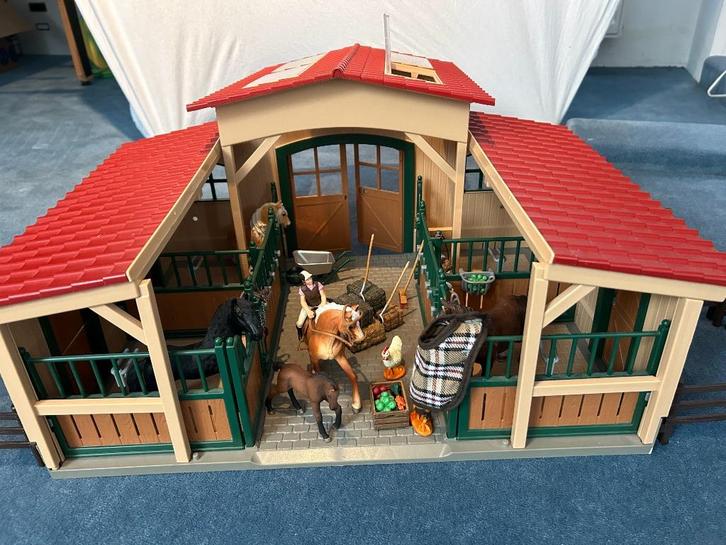 Schleich - ferme équestre, Kinderen en Baby's, Speelgoed | Overig, Zo goed als nieuw, Jongen of Meisje, Ophalen