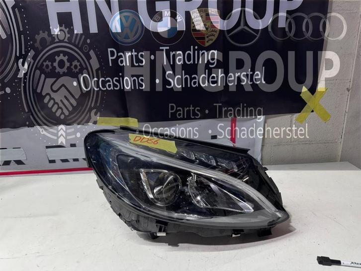 Mercedes-Benz C W205 koplamp, Autos : Pièces & Accessoires, Éclairage, Utilisé, Enlèvement ou Envoi