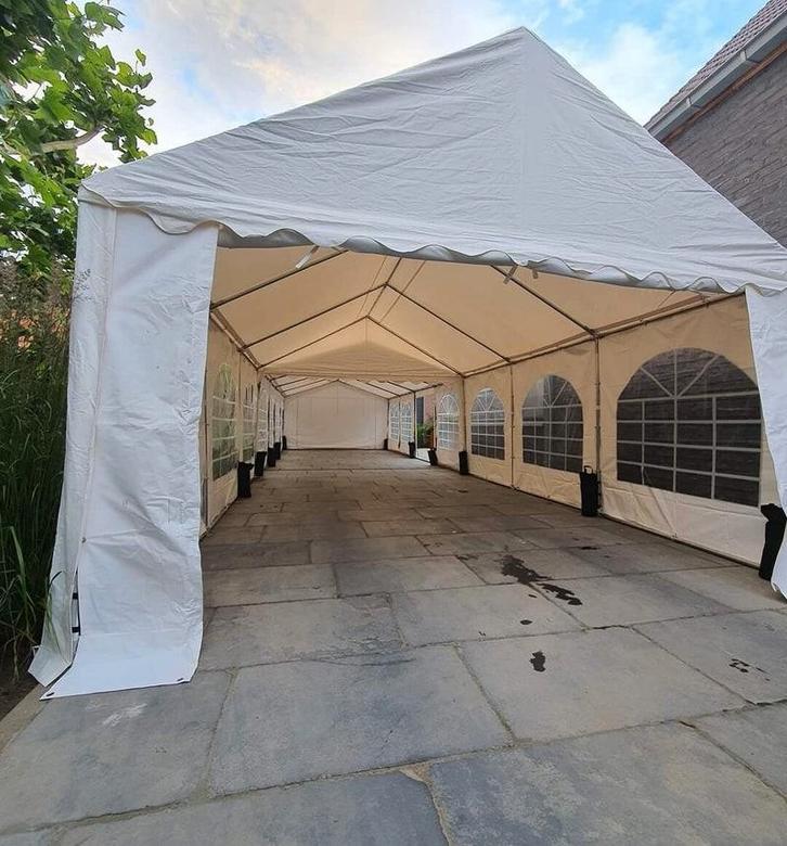 Tent 4x8 + 4x6 te huur, Tuin en Terras, Partytenten, Ophalen of Verzenden