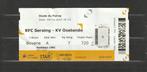 (gebruikt) ticket : RFC Seraing - KV Oostende : 08/10/2022, Ophalen of Verzenden, Gebruikt, Overige typen