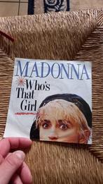 vinyl (45T) madonna "who's that girl", Ophalen of Verzenden, 1980 tot 2000, Gebruikt