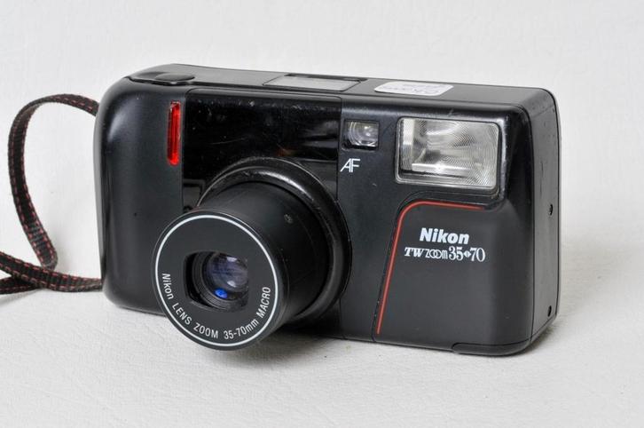 Nikon TW Zoom 35-70 -   Appareil argentique., TV, Hi-fi & Vidéo, Appareils photo analogiques, Utilisé, Compact, Nikon, Enlèvement ou Envoi