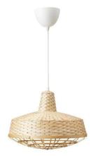 ikea bamboe lamp, Ophalen of Verzenden, Zo goed als nieuw