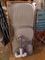 FRANKE dubbele inbouwspoelbak van roestvrij staal, Huis en Inrichting, Ophalen, Gebruikt, 100 tot 150 cm, Grijs