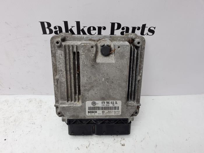 Ordinateur gestion moteur d'un Volkswagen Touareg, Autos : Pièces & Accessoires, Électronique & Câbles, Volkswagen, Utilisé, 3 mois de garantie