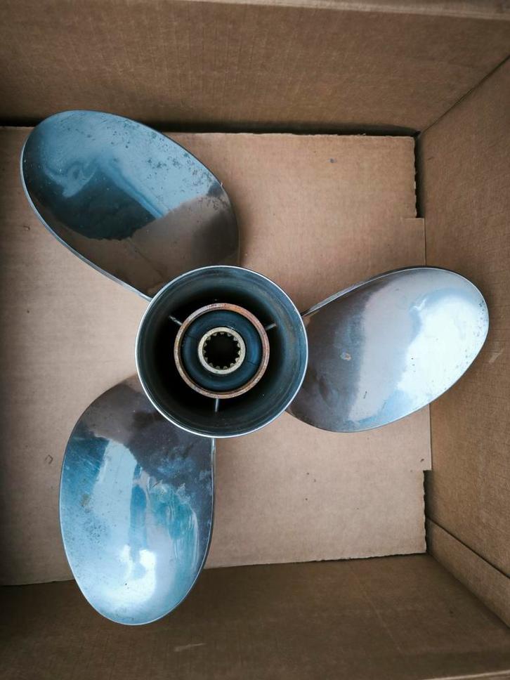 Inox Schroef Suzuki buitenboordmotor, Watersport en Boten, Bootonderdelen, Nieuw, Motor en Techniek, Motorboot, Ophalen of Verzenden