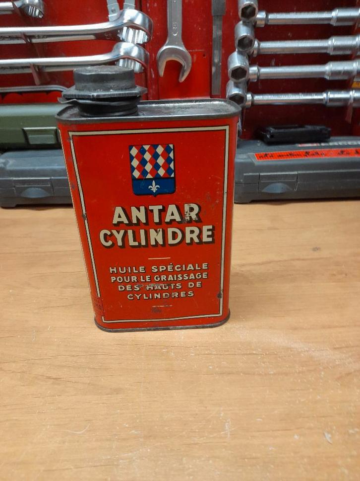 oude lege oliekan antar cilinder 1 liter, Verzamelen, Merken en Reclamevoorwerpen, Gebruikt, Overige typen, Verzenden