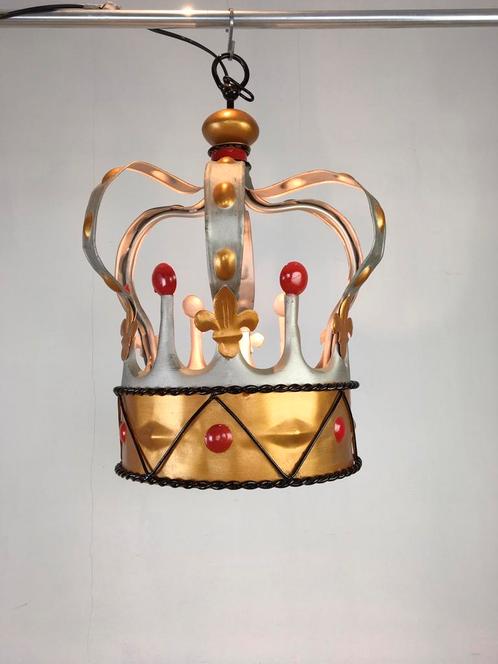 Mooi vintage Koninklijke KROON luster - hanglamp, Antiek en Kunst, Antiek | Verlichting, Ophalen of Verzenden