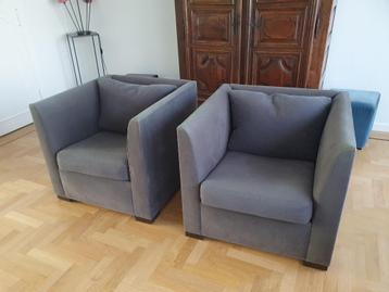 2 fauteuils  beschikbaar voor biedingen
