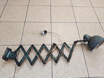 Industriële harmonica lamp jaren '60 beschikbaar voor biedingen