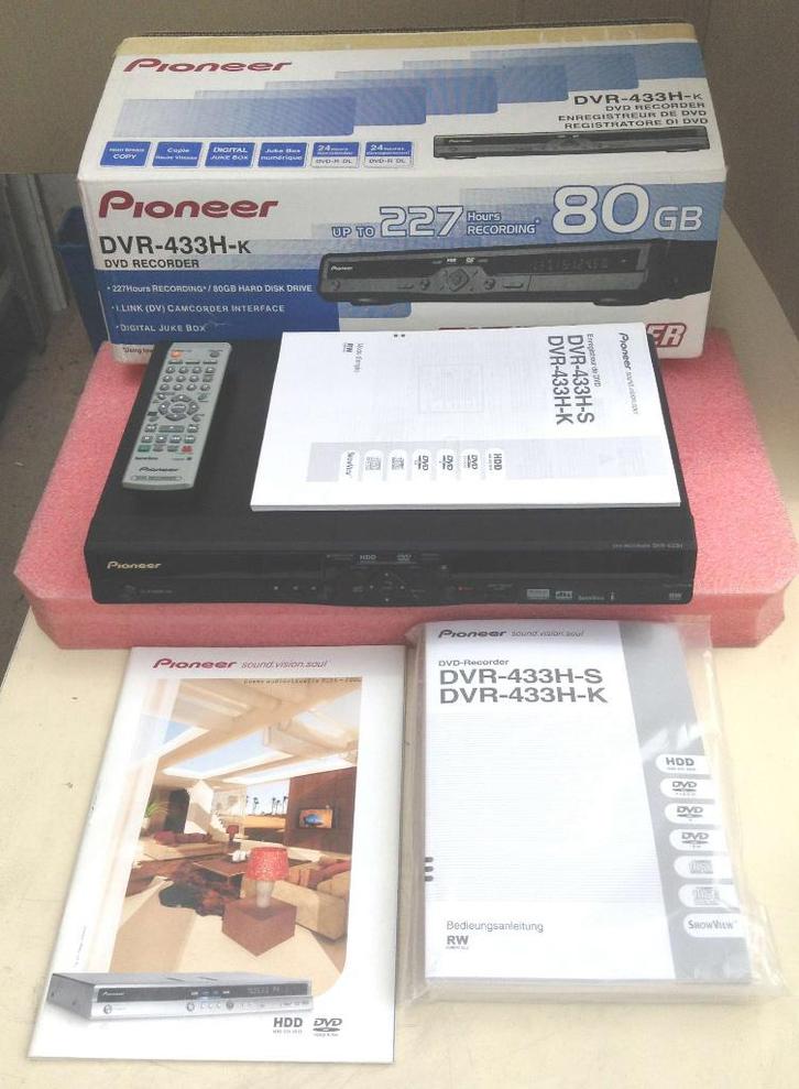 Graveur DVD, TV, Hi-fi & Vidéo, Lecteurs DVD, Comme neuf, Enregistreur DVD, Pioneer, Disque dur, Enlèvement ou Envoi