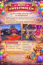 mini zweefmolen op uw evenement markt kermis braderie feest, Ophalen, Nieuw